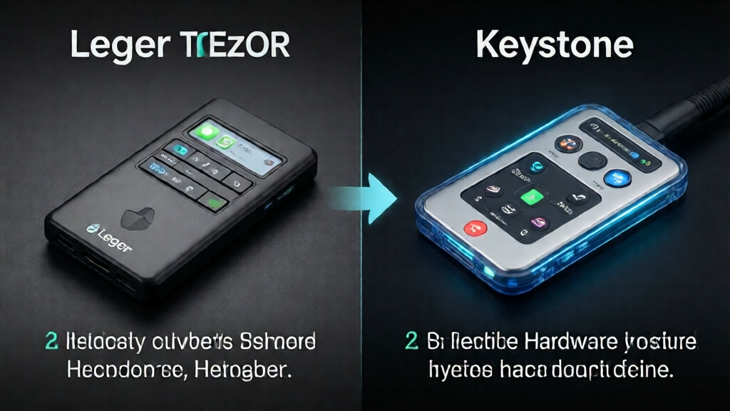 Ledger vs Trezor vs Keystone: Which Hardware Wallet is Best in 2026?